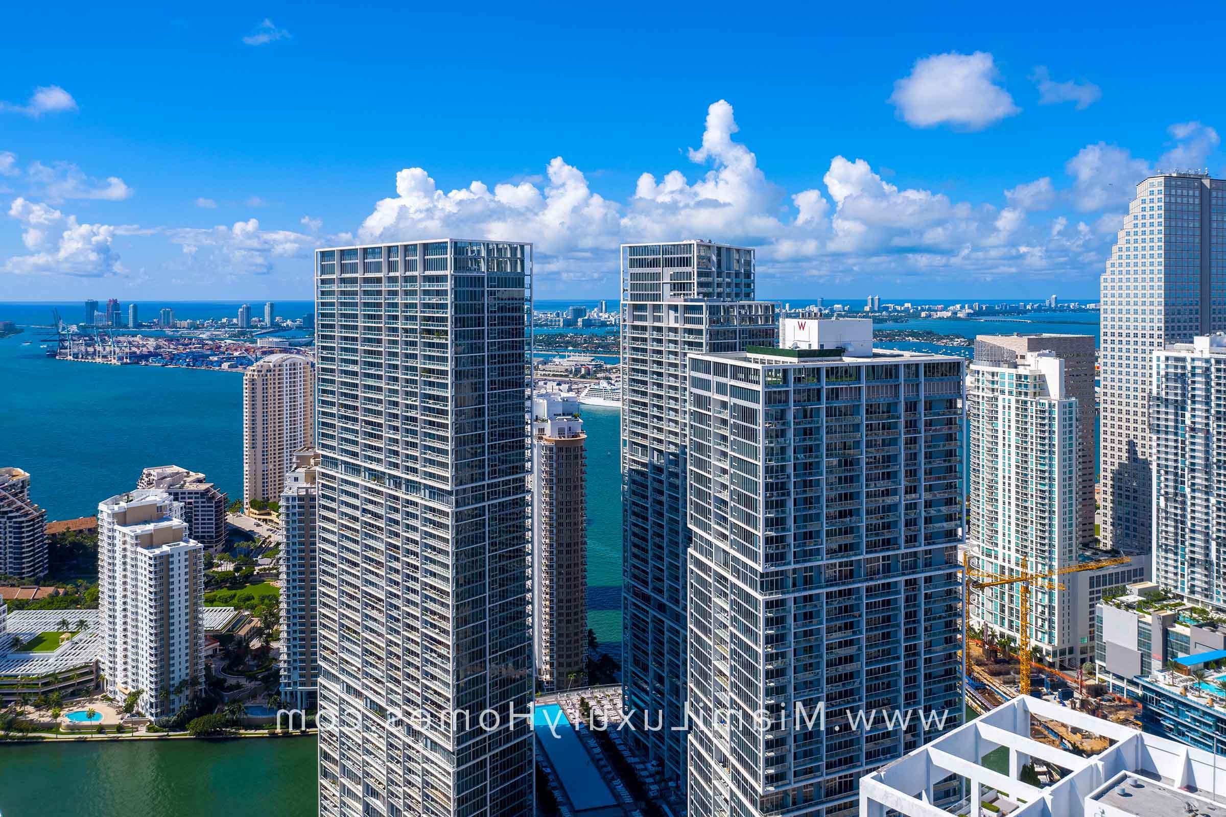 Icon Brickell Condo大楼位于迈阿密的Brickell